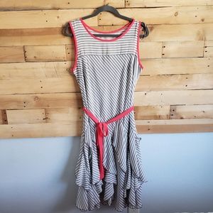 Dress Barn Grey and White dress